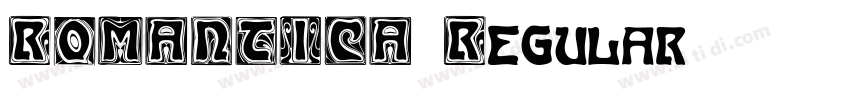 ROMANTICA Regular字体转换